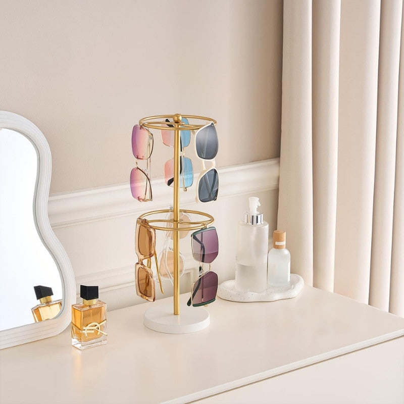 Lolalet Sunglass Box Brillenbox Ständer Schwarz 18 Fächer