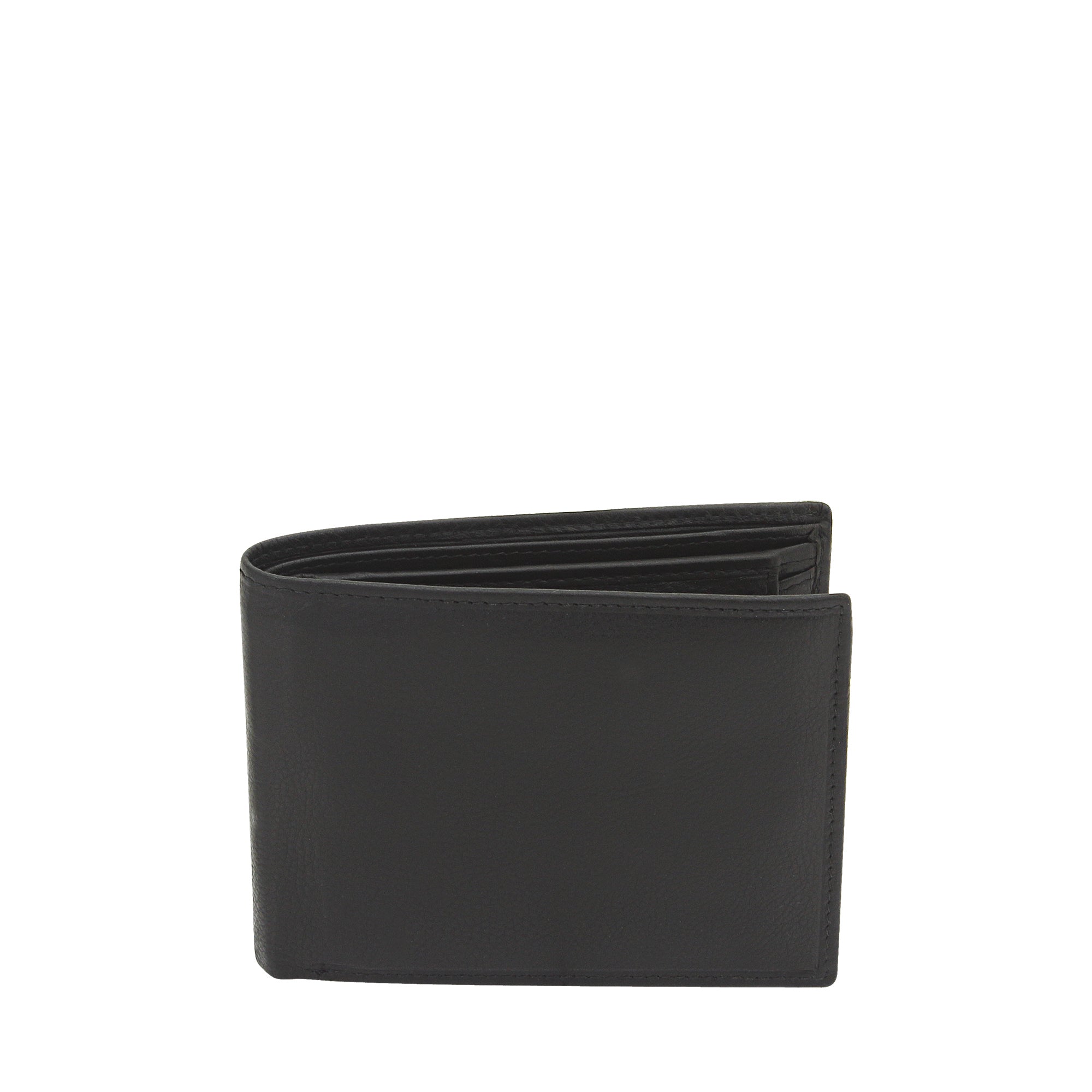 Friedrich 23 Cloe Geldbörse Leder Schwarz RFID 12 cm