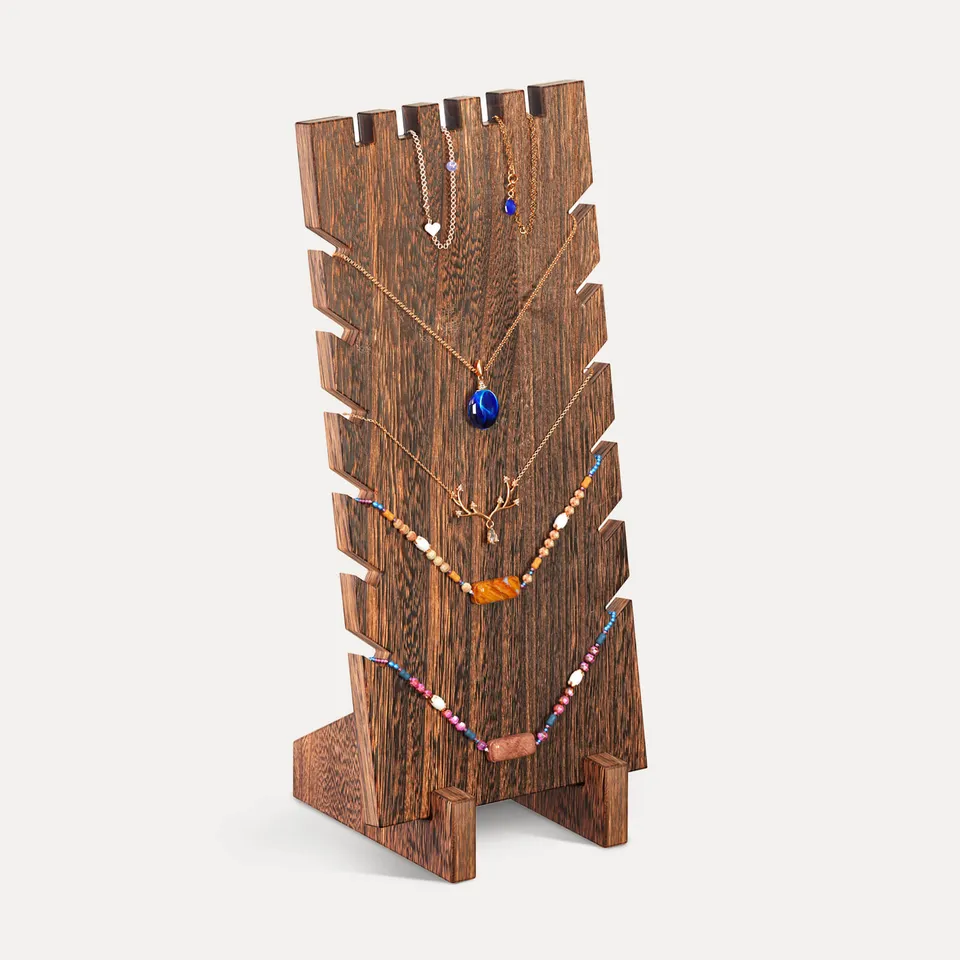 Lolalet Jewelry Stand Kettenständer Holz Natur Schmuckhalter