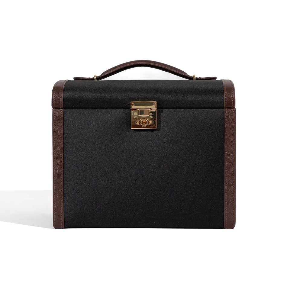 Friedrich 23 Copenhagen Schmuckkasten Mikrofaser Schwarz