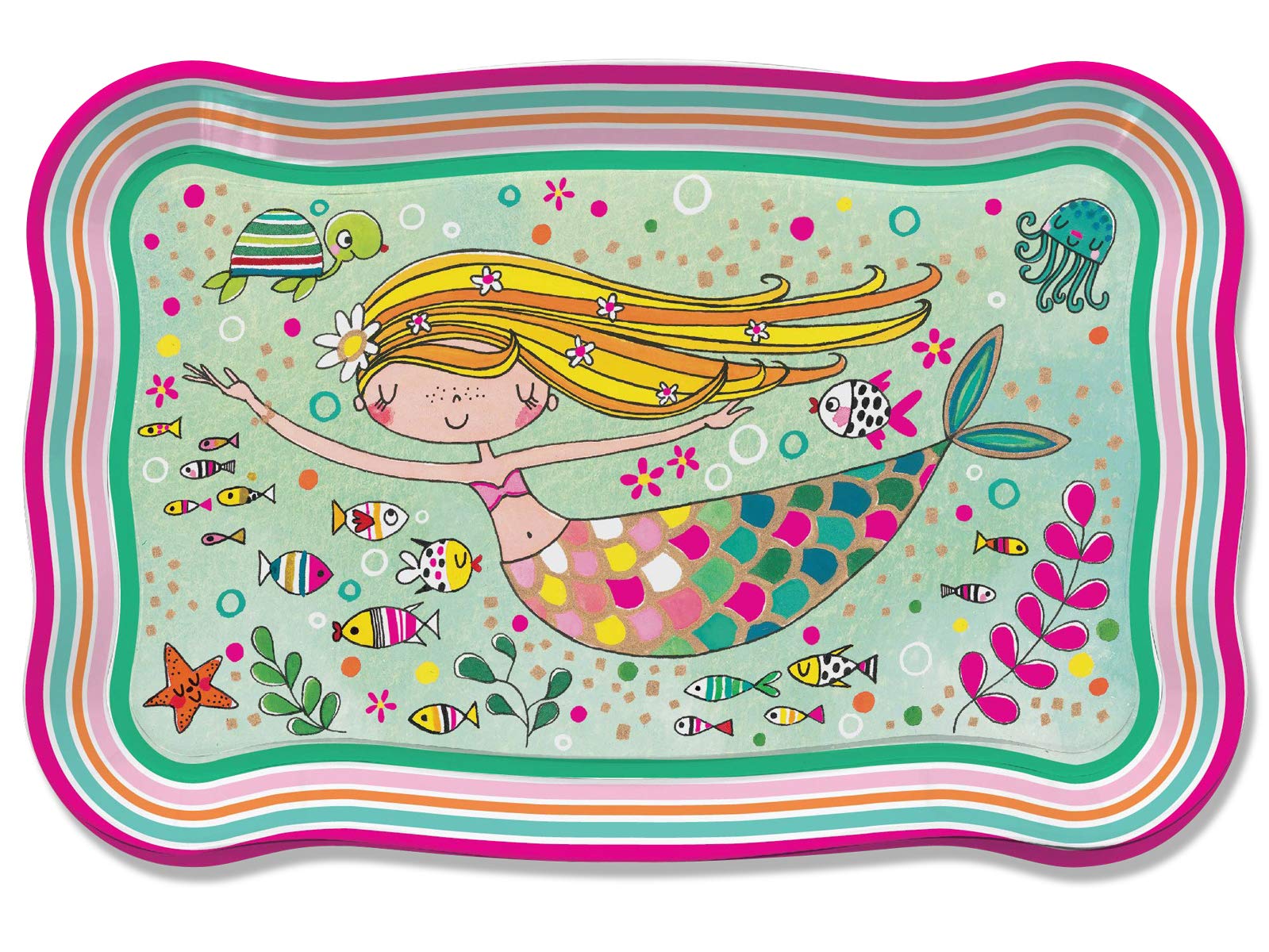 Jewelkeeper Tea Sets Tin Teeservice Meerjungfrau 15-teilig Zinn