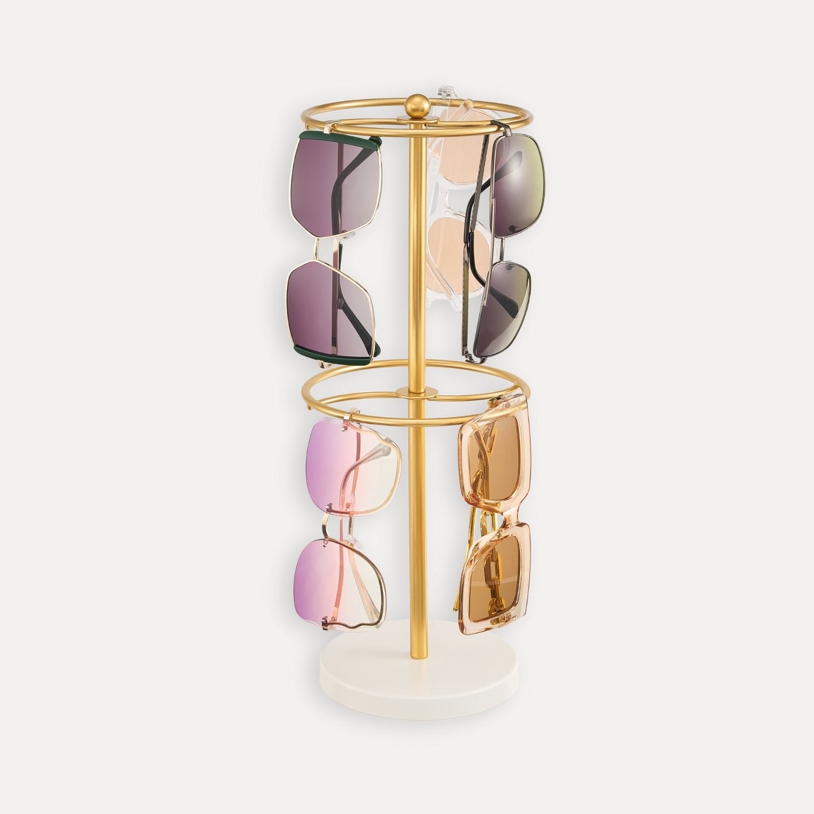 Lolalet Sunglass Box Brillenbox Ständer Schwarz 18 Fächer