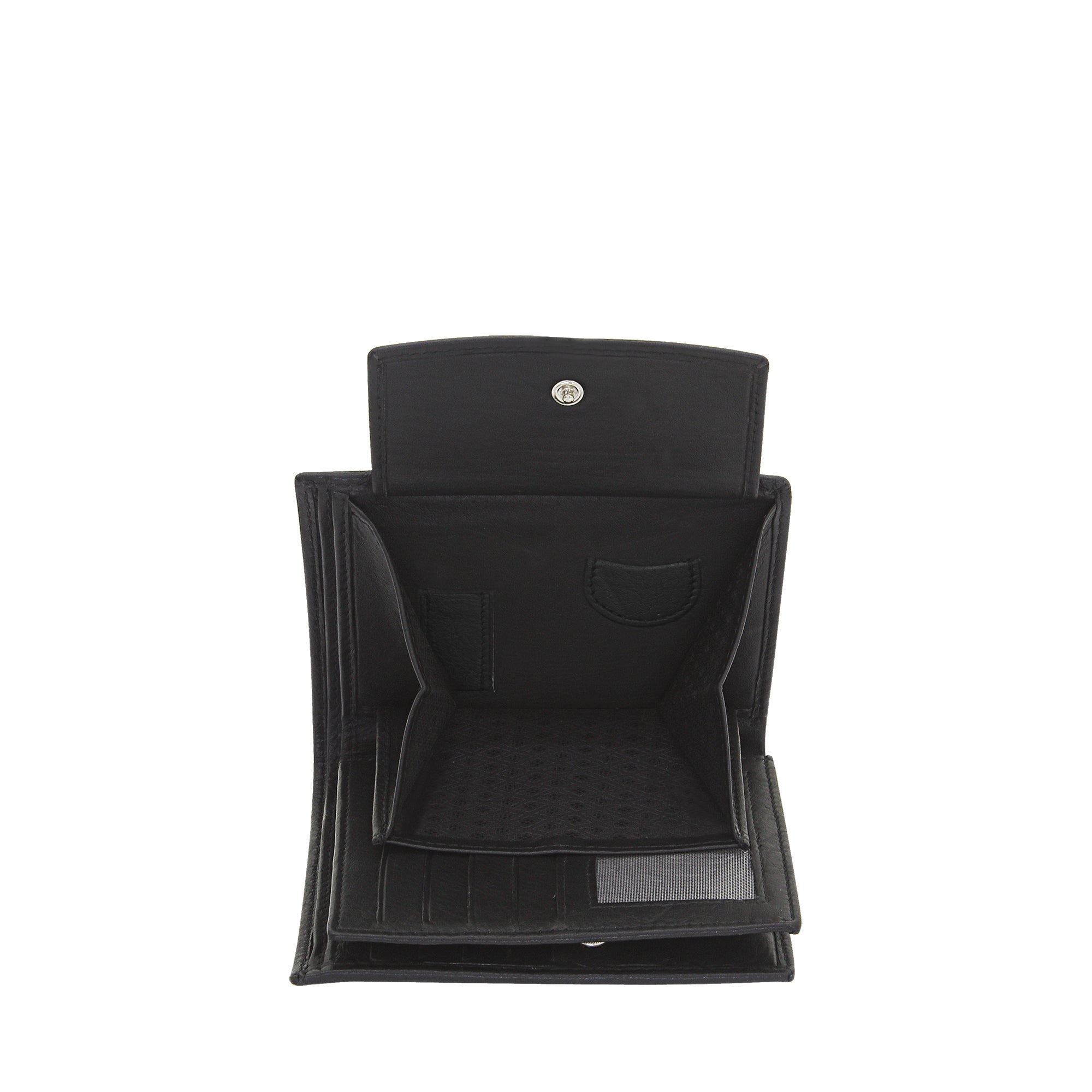 Friedrich 23 Cloe Geldbörse Schwarz Leder RFID