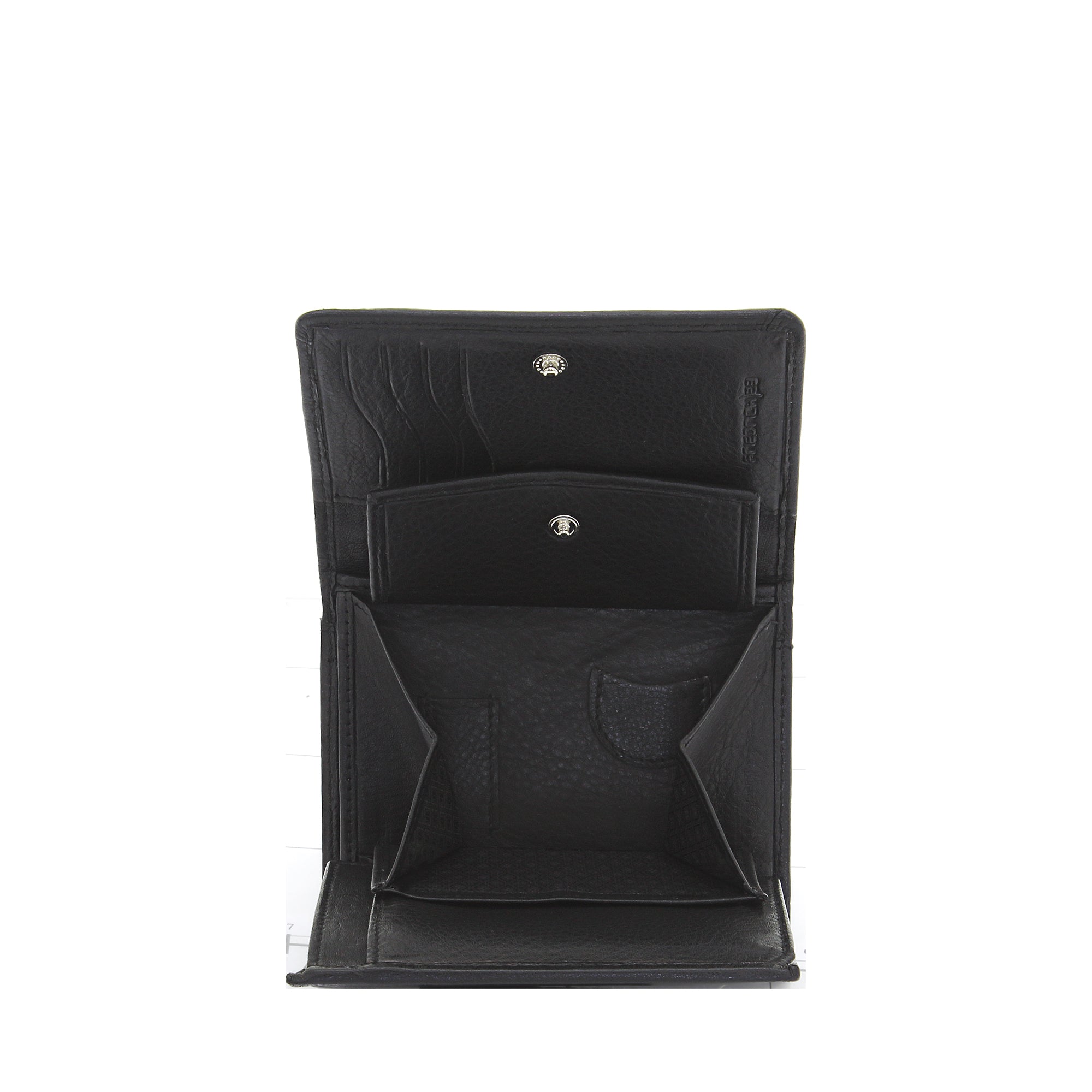 Friedrich 23 Cloe Secret Line Geldbörse Leder Schwarz RFID