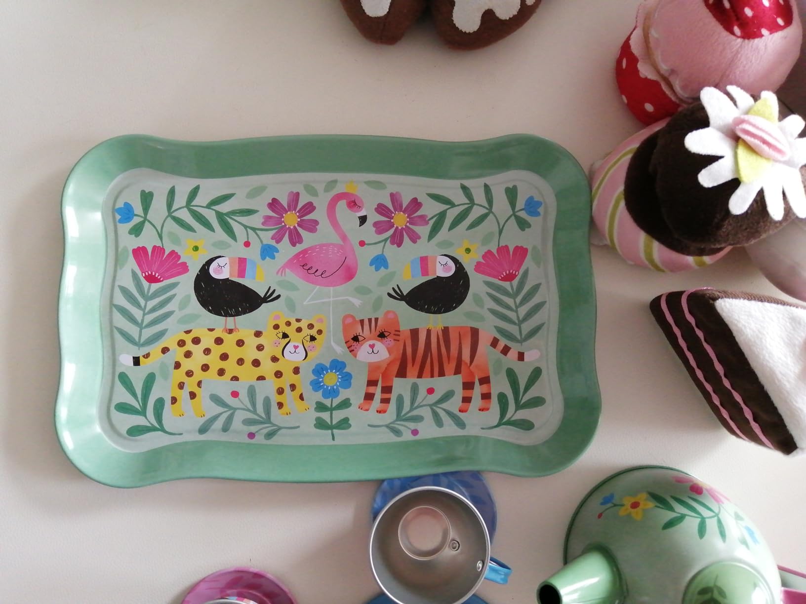 Jewelkeeper Tea Sets Teeservice Safari 15-teilig Zinn