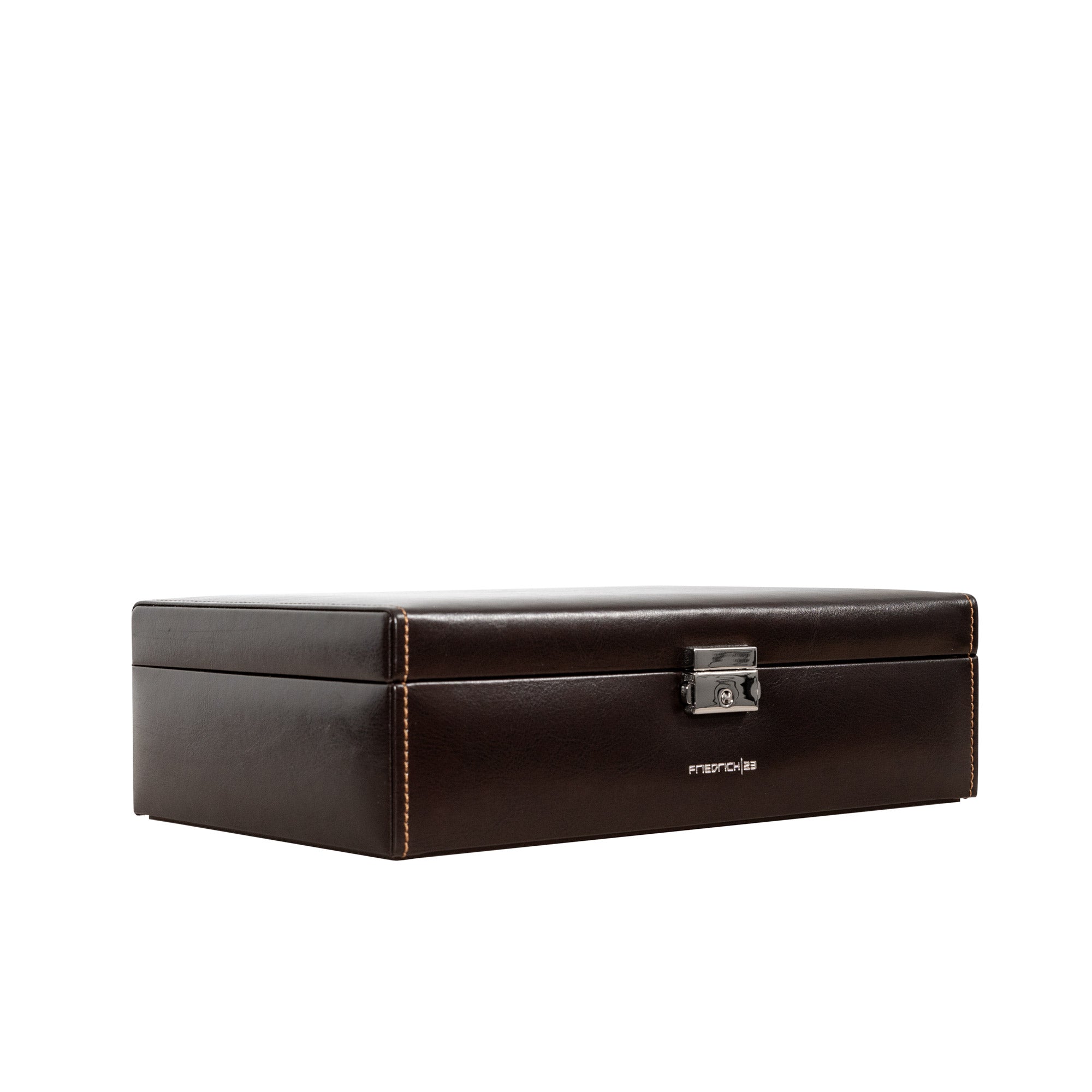 Friedrich 23 Bond Uhrenbox für 10 Uhren Braun