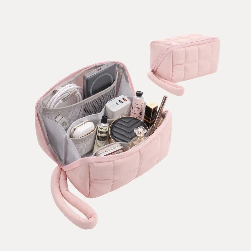 Lolalet Makeup Organizer Bag Kosmetiktasche Pink Medium leicht