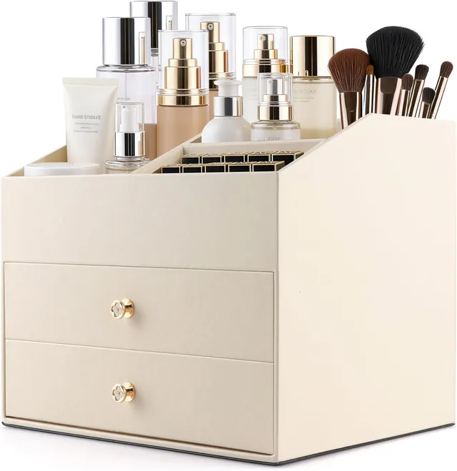 Homeanda Makeup Organizer Kosmetikbox mit Schubladen
