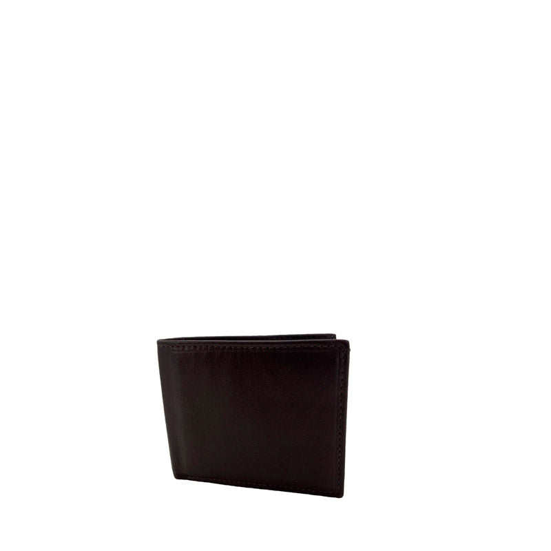 Friedrich 23 Cloe Mini Geldbörse Schwarz Leder RFID