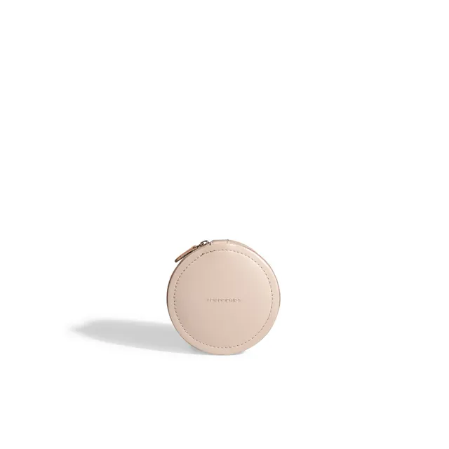 Friedrich 23 Sienna Schmuckbox Leder Cappuccino Reise-Box