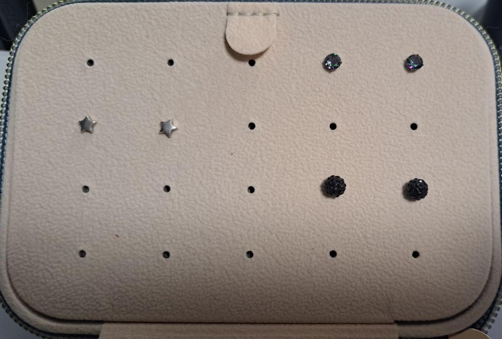 Dajasan Small Jewelry Box Schmuckbox Khaki aus Samt