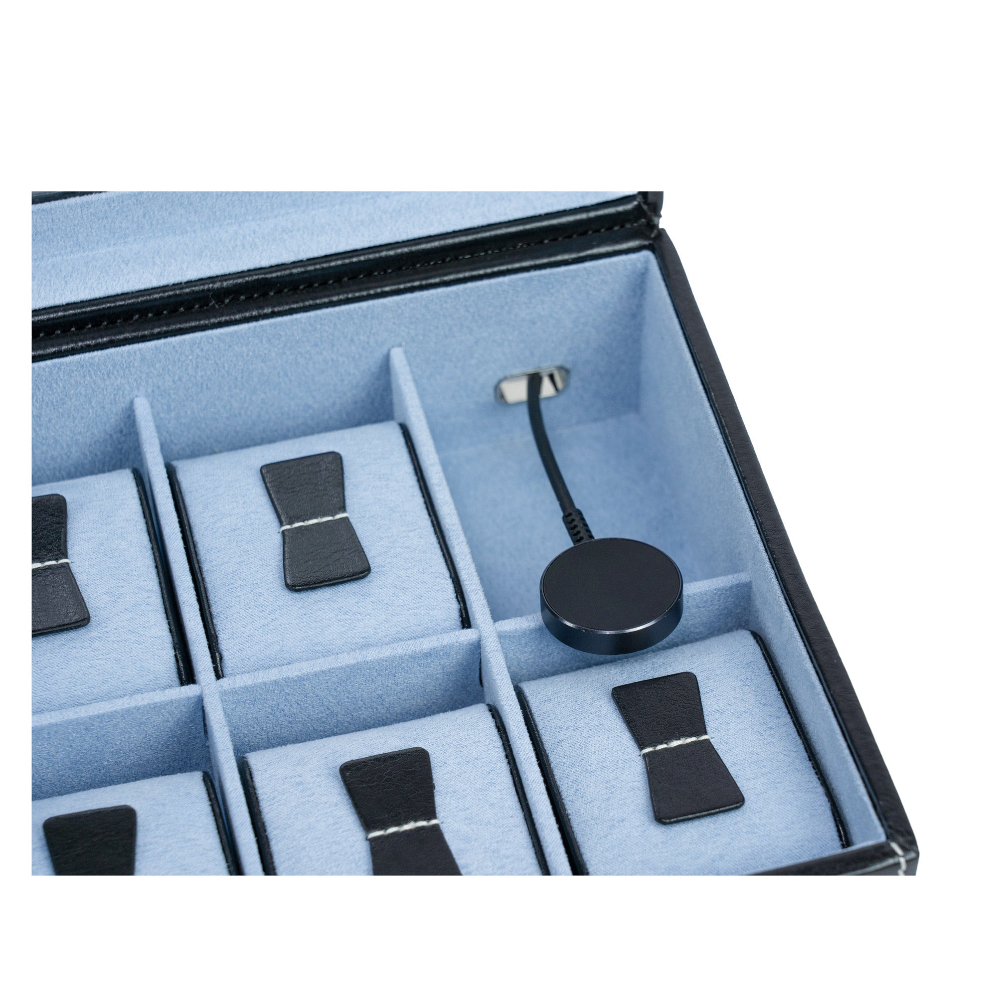 Friedrich 23 Bond Uhrenbox 6 Uhren schwarz abschließbar