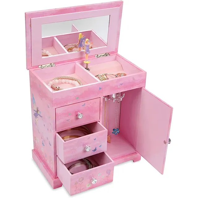 Jewelkeeper Fairytale Princess Schmuckkästchen 3 Schubladen