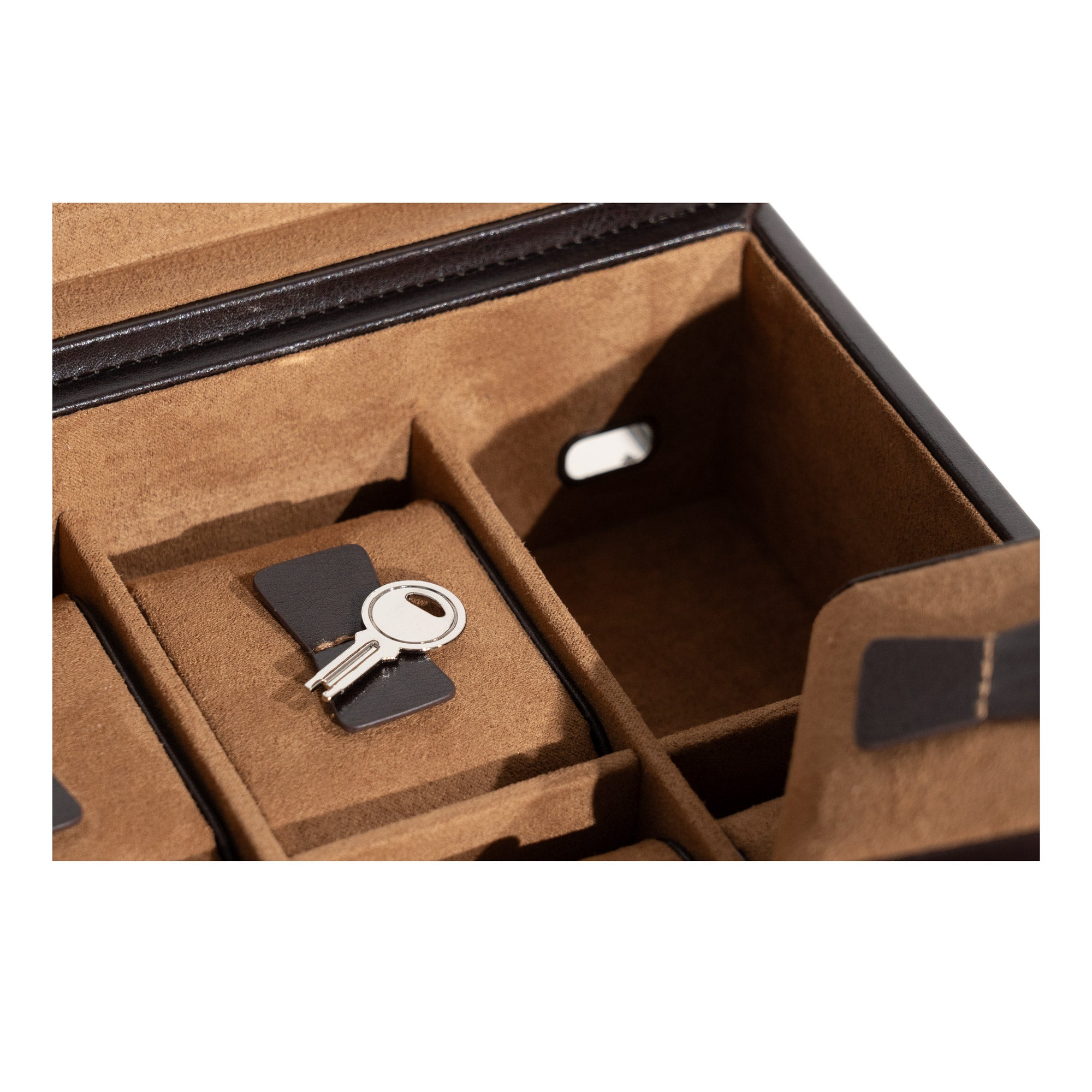 Friedrich 23 Bond Uhrenbox für 10 Uhren Braun