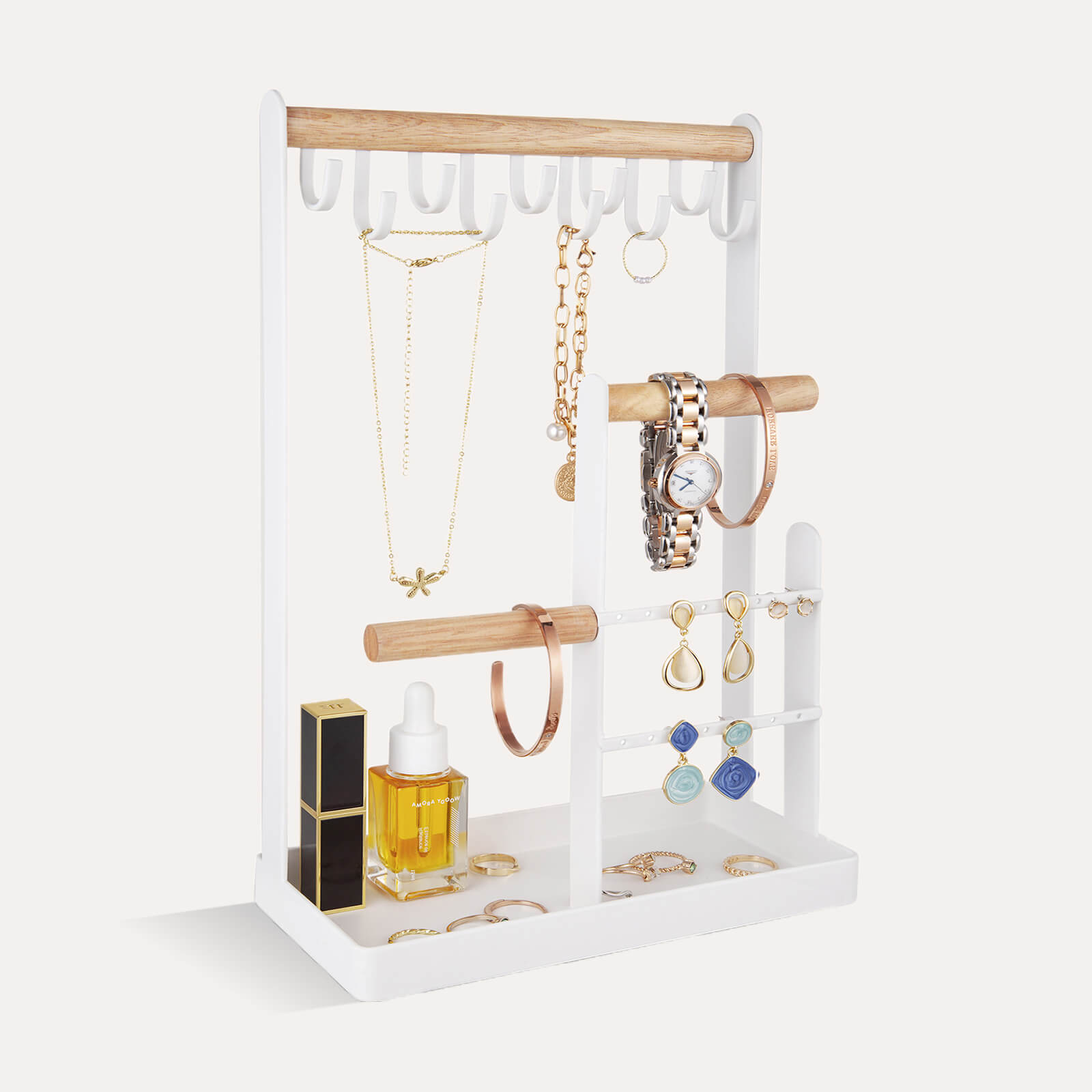Lolalet Jewelry Stand Schmuckständer Weiß Medium 32 cm