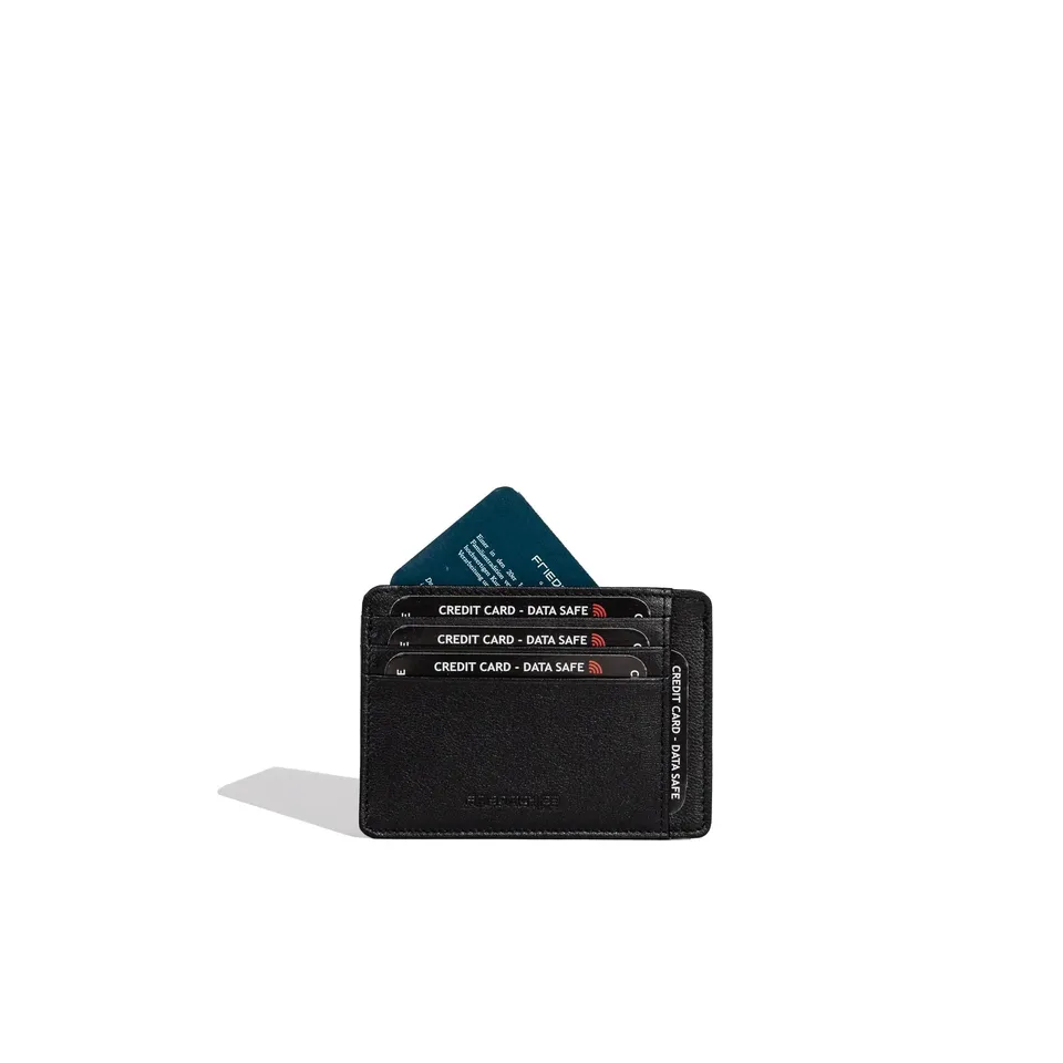 Friedrich 23 Cloe Carto 11er Karten-Etui Leder Schwarz RFID