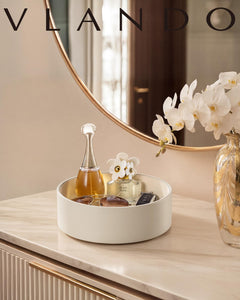 VLANDO Everyday Keepsake 360° Kosmetik-Organizer PU-Leder