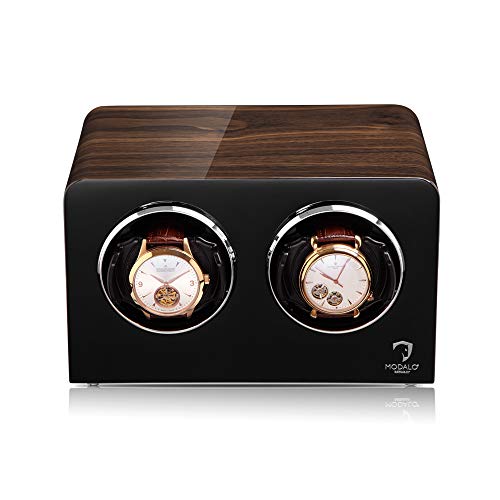 MODALO Inspiration MV4 Uhrenbeweger 2 Uhren Walnuss