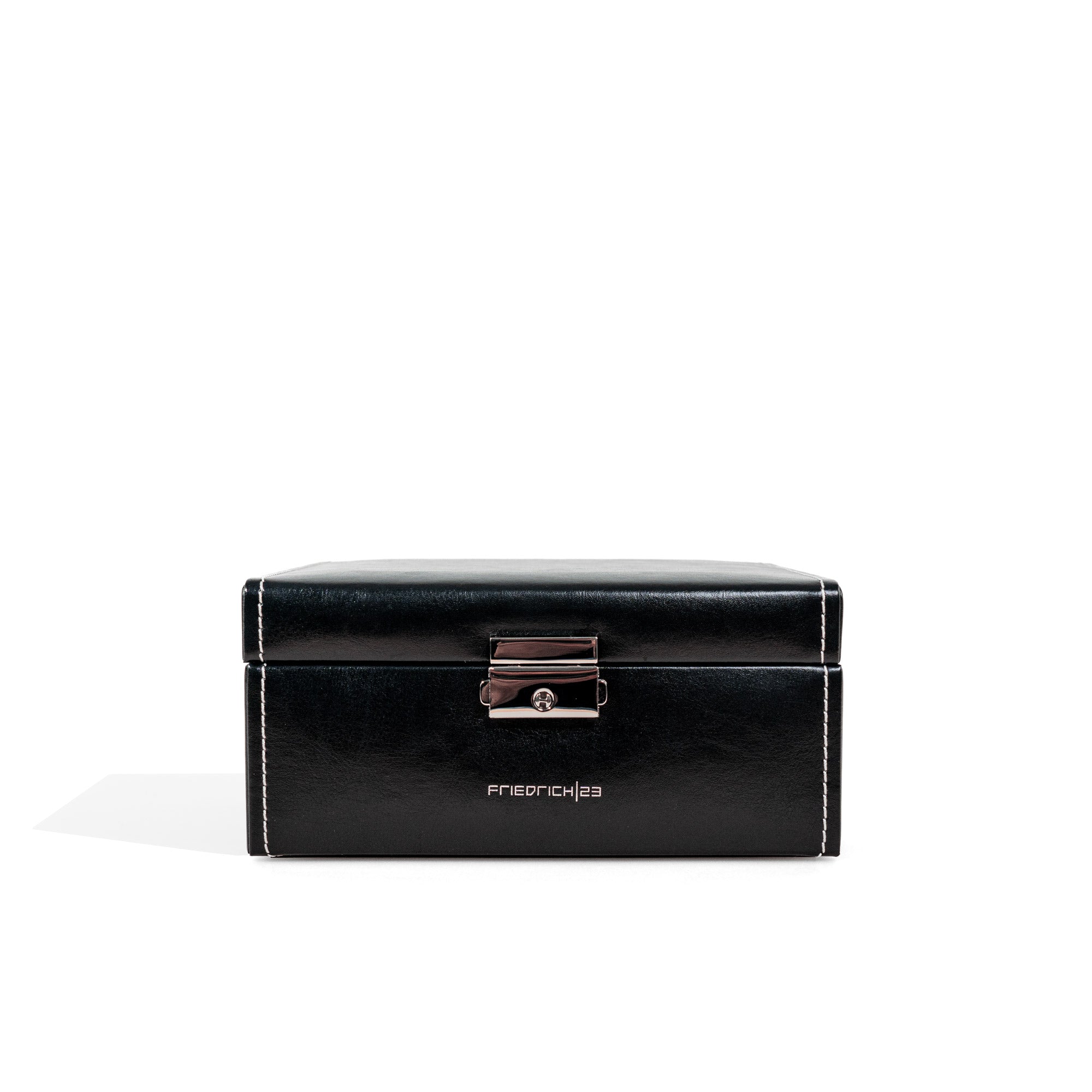 Friedrich 23 Bond Uhrenbox 6 Uhren schwarz abschließbar