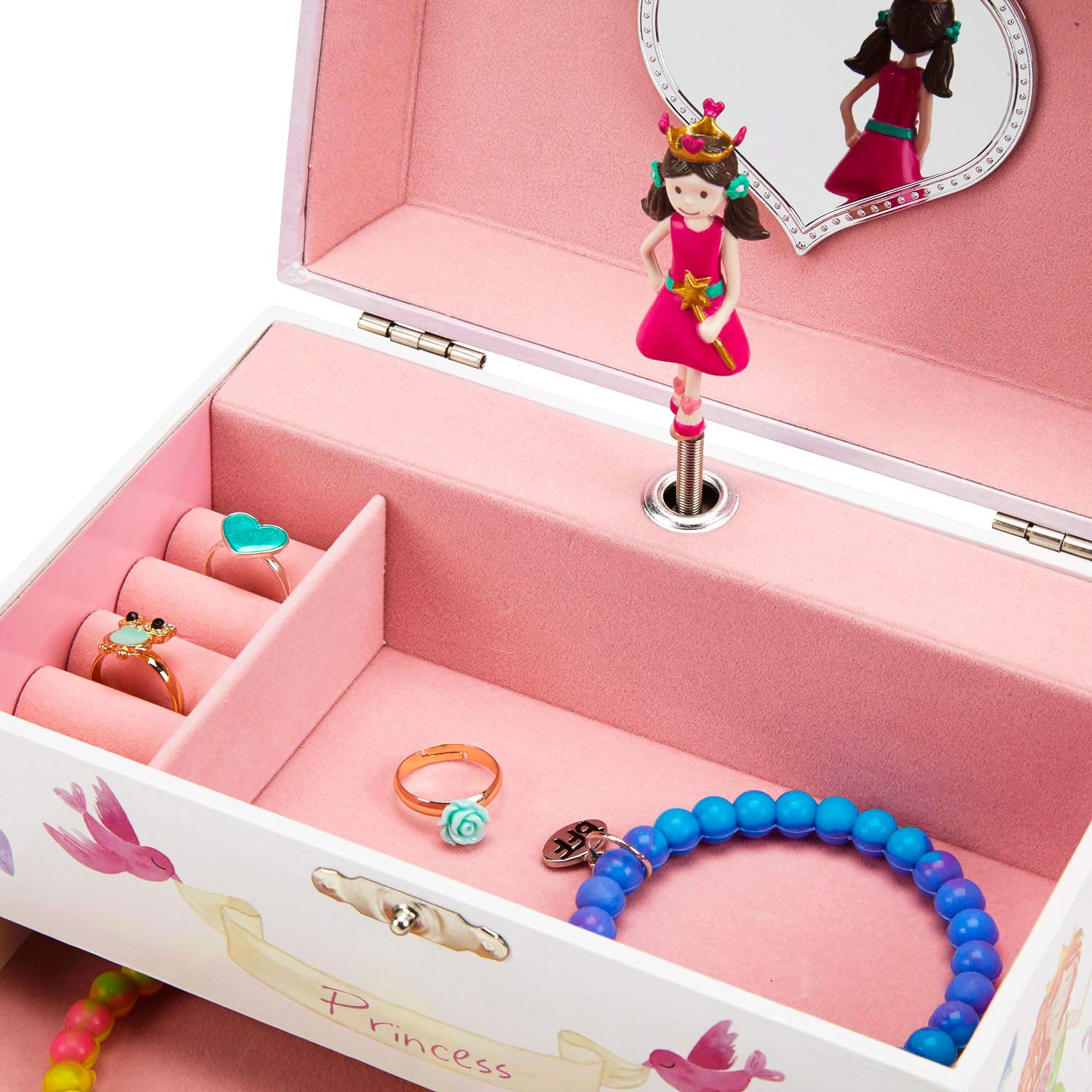 Jewelkeeper Unicorn Schmuckkästchen Schloss Zuckerfee Spieluhr