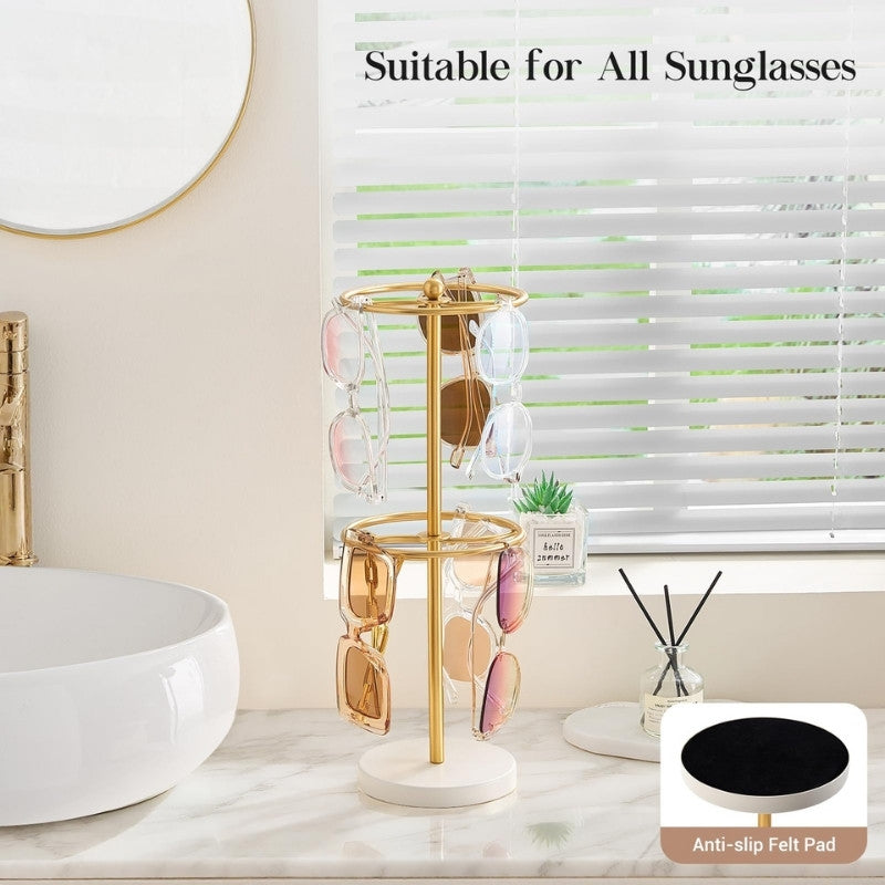 Lolalet Sunglass Box Brillenbox Ständer Schwarz 18 Fächer