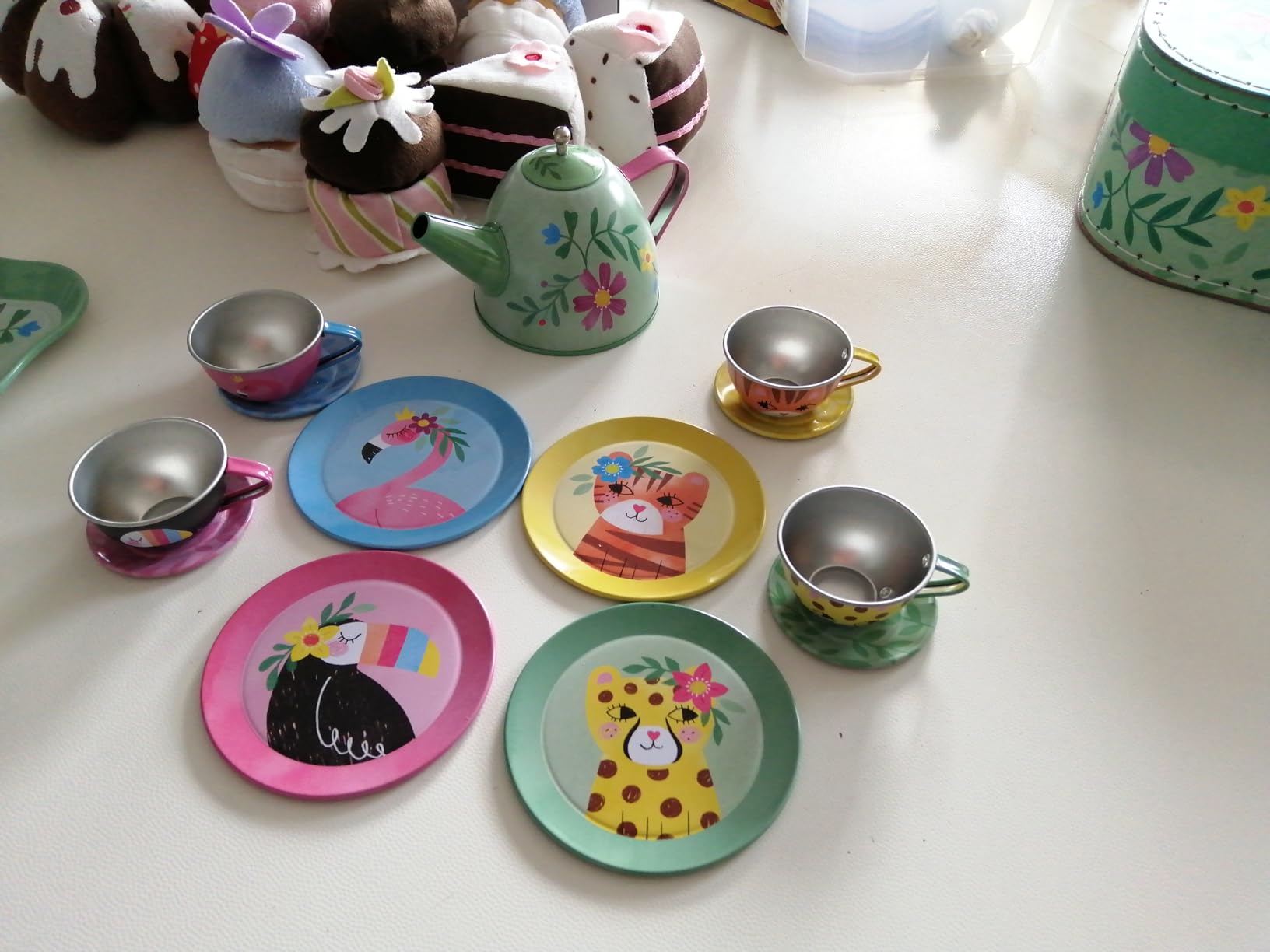 Jewelkeeper Tea Sets Teeservice Safari 15-teilig Zinn