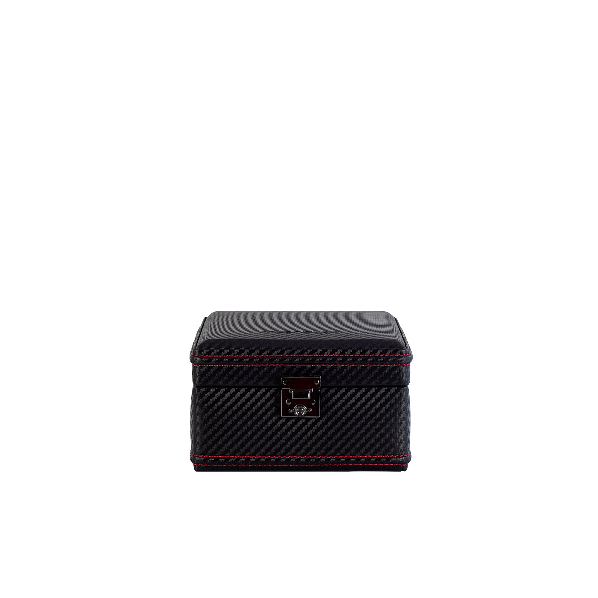 Friedrich 23 Carbon Uhrenbox 4 Uhren Schwarz XXL geeignet