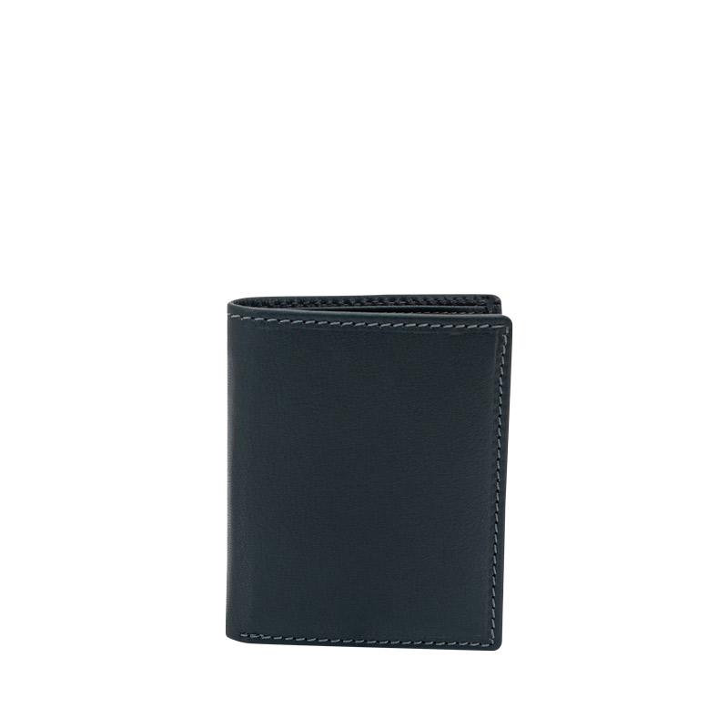 Friedrich 23 Cloe HF Geldbörse Leder Graublau RFID