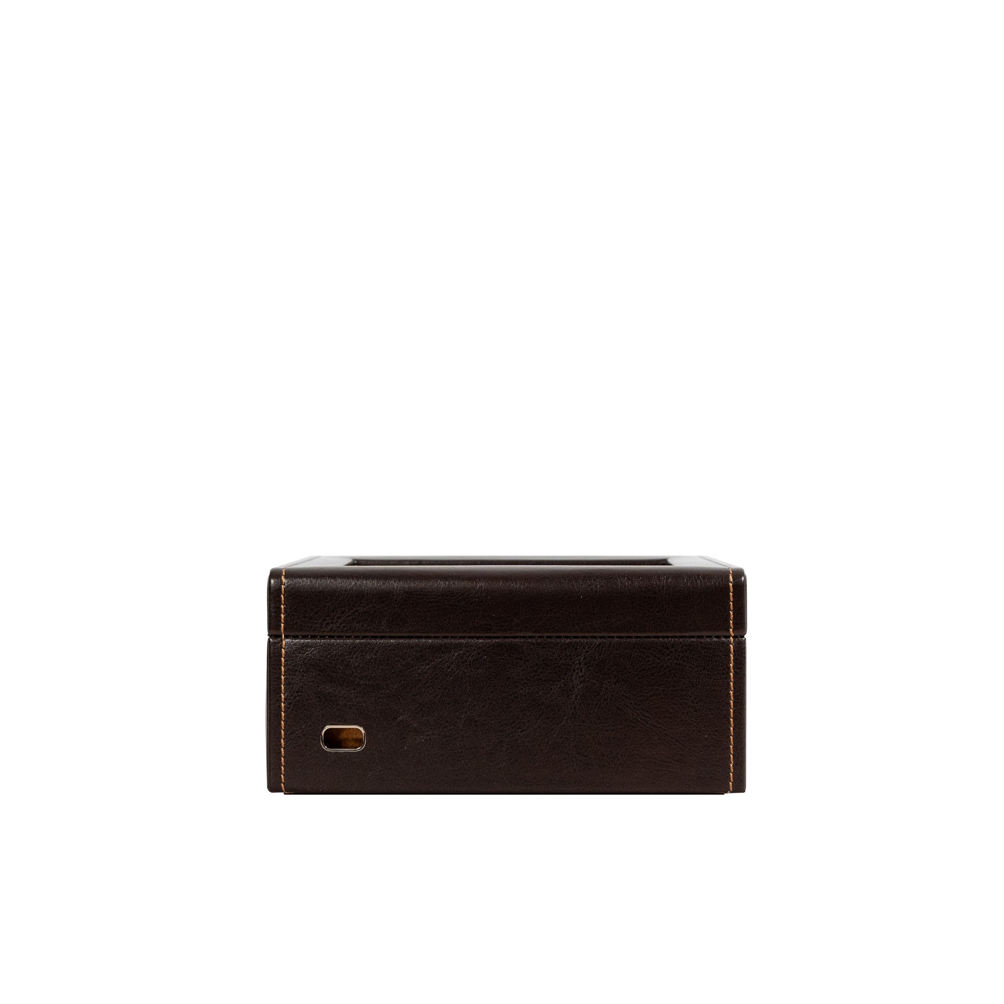 Friedrich 23 Bond Uhrenbox 6 Uhren Braun Kunstleder