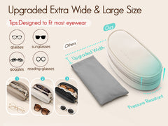 VLANDO Everyday Keepsake Sonnenbrillenetui groß tragbar