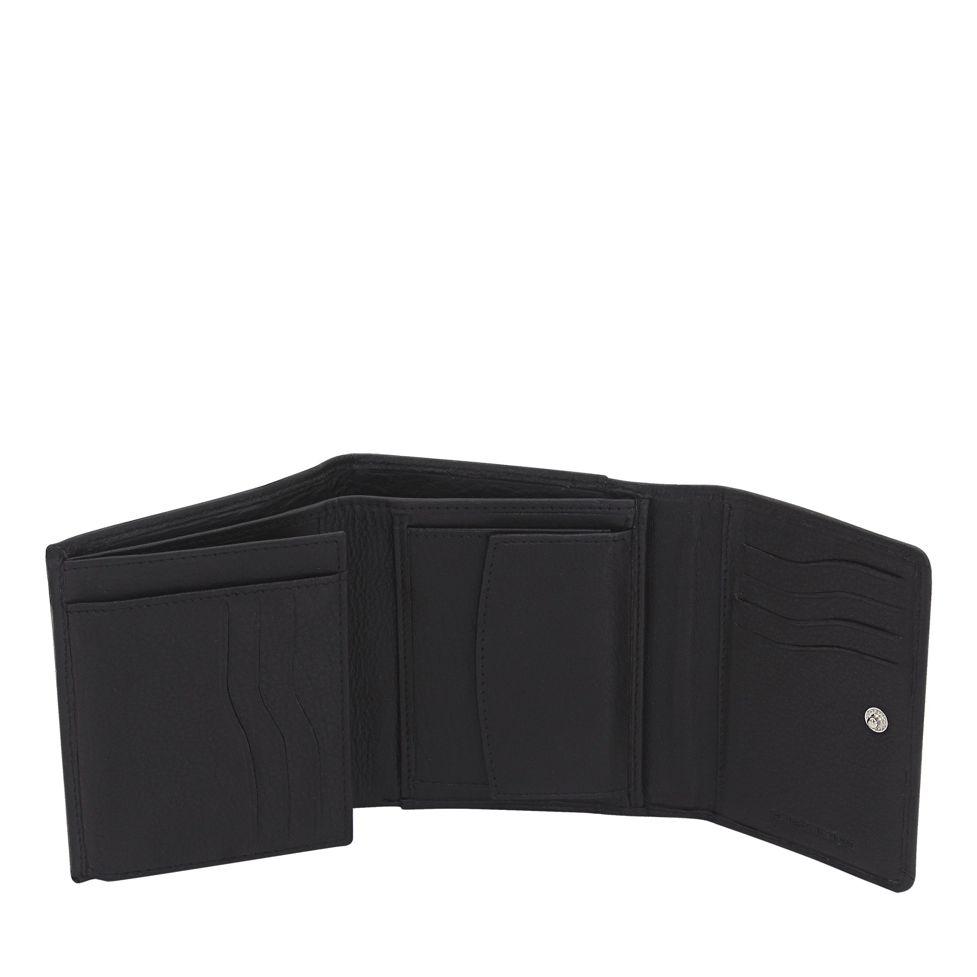 Friedrich 23 Cloe Secret Line Geldbörse Leder Schwarz RFID